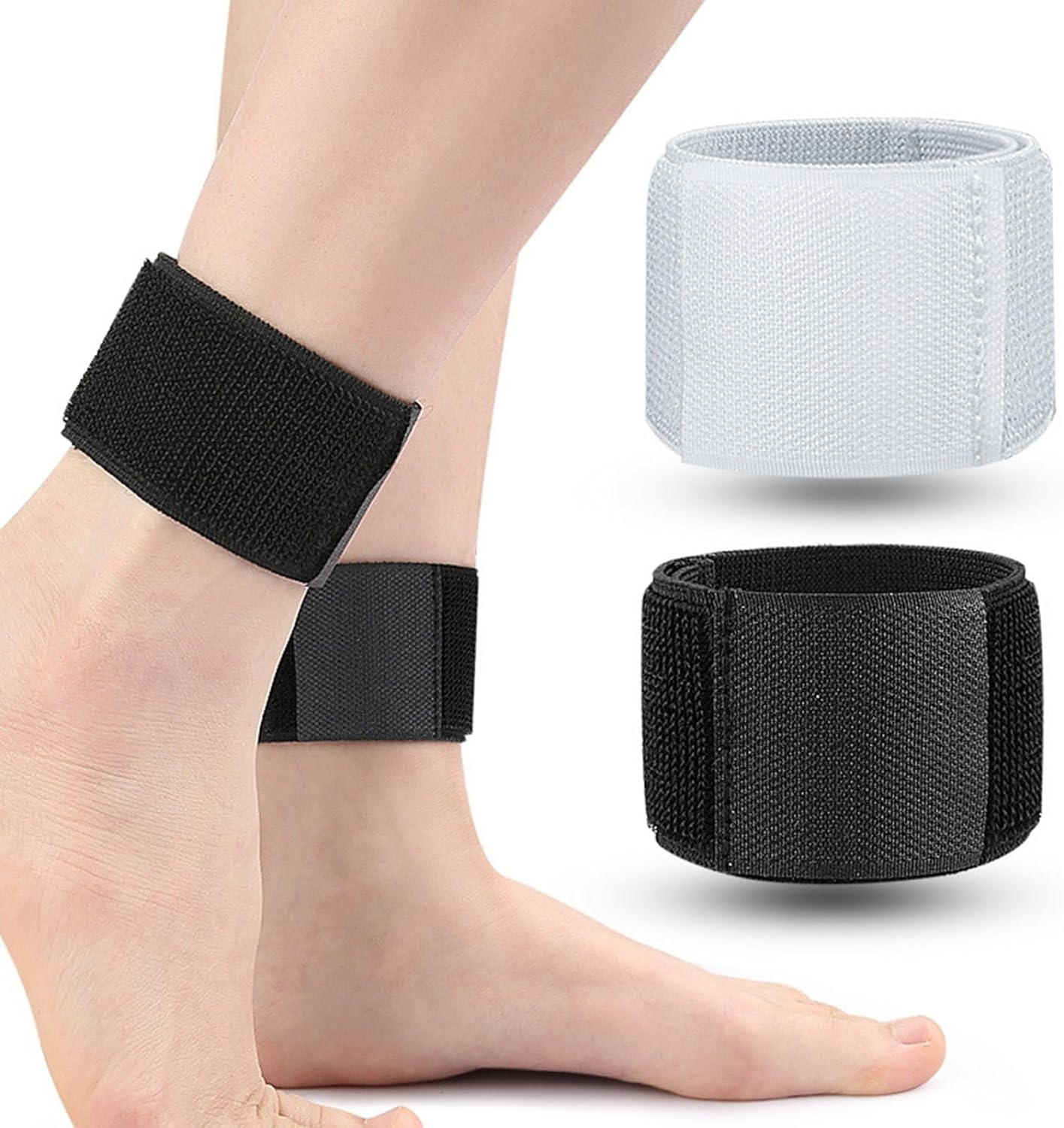 UGPLM 2X Soccer Shin Guard Strap anti Slip Soccer Ankle Straps Football Sock Bands Legging Shin Fixed Straps for Kicking Ball image number 3