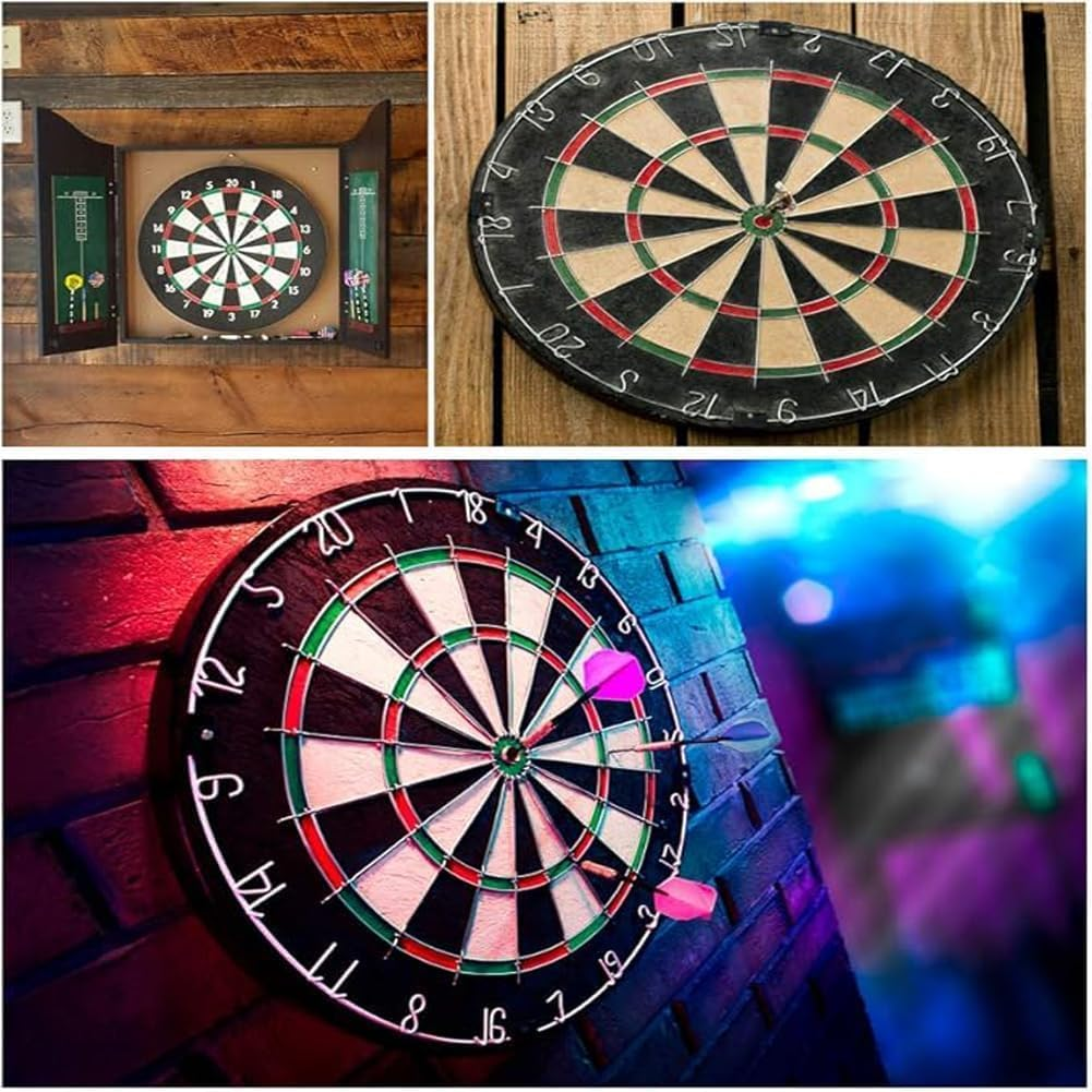 Dart Board Wall Bracket, Mounting Bracket, Steel Dart Board Wall Bracket Kits Accessories, Bracket, Hardware with Screws for All Dart image number 1