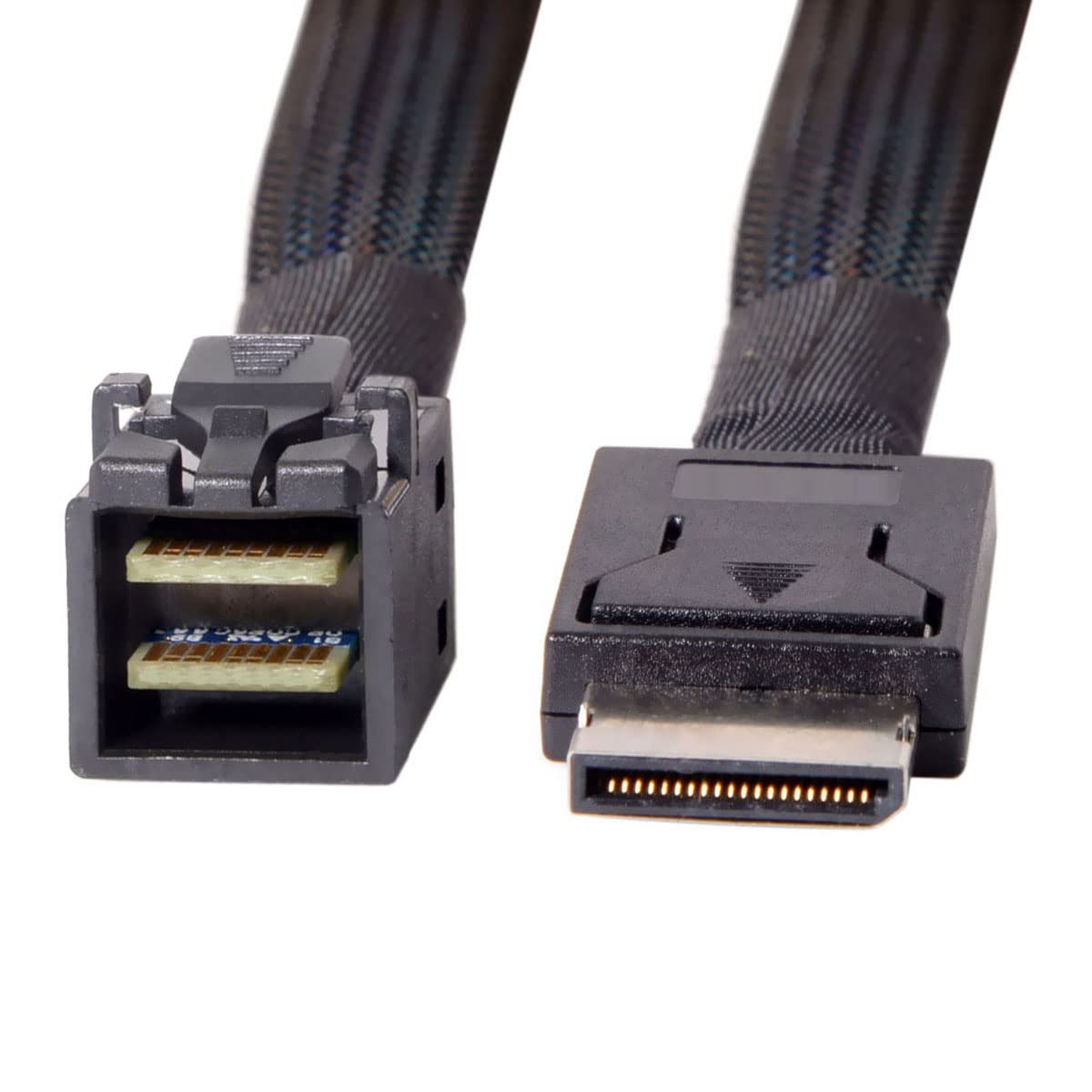 CY Cable Oculink Pcie Pci-Express SFF-8611 4I to Mini HD SFF-8643 SSD Data Active Cable 50Cm image number 3