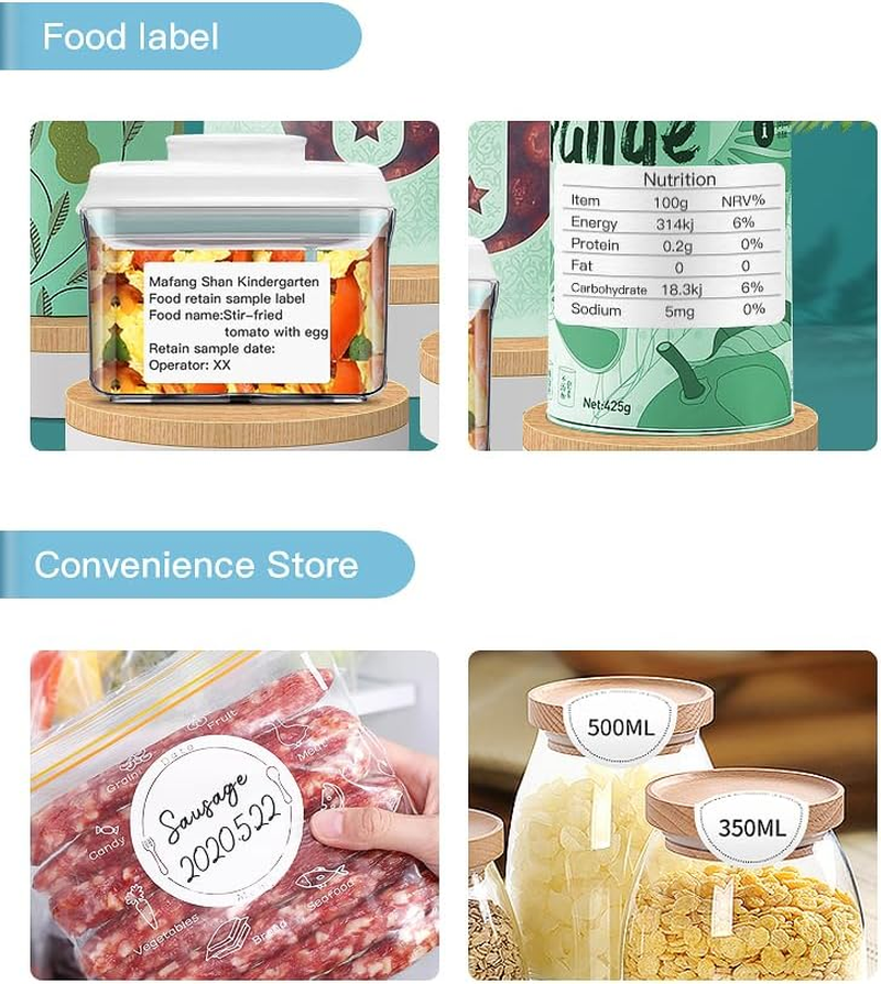 Niimbot Thermal Label Sticker for B1/B21/B3S, White, 40 X 60 Mm (125-Pieces) image number 4