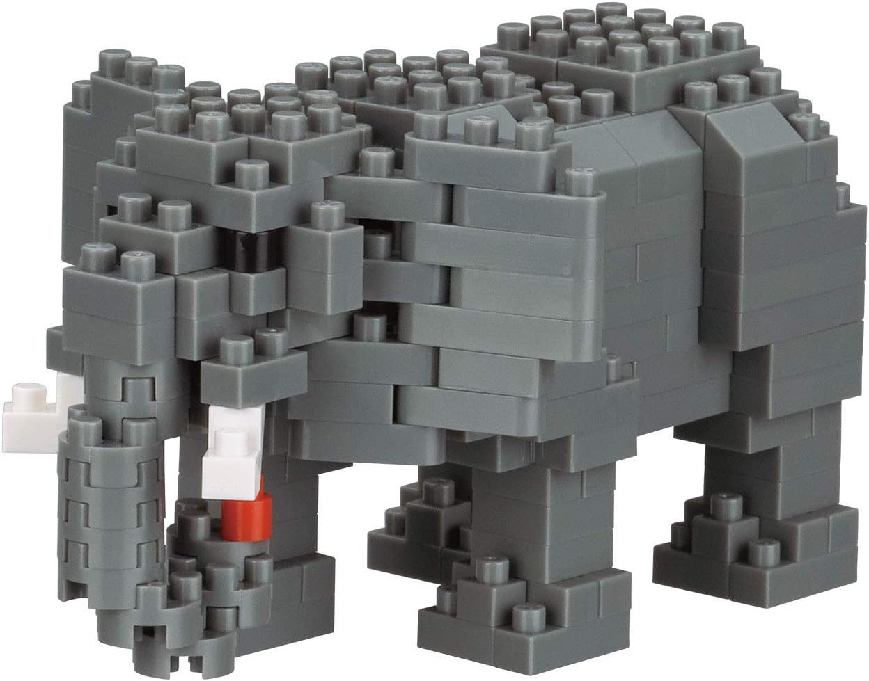 Nanoblock African Elephant NBC_295 image number 1