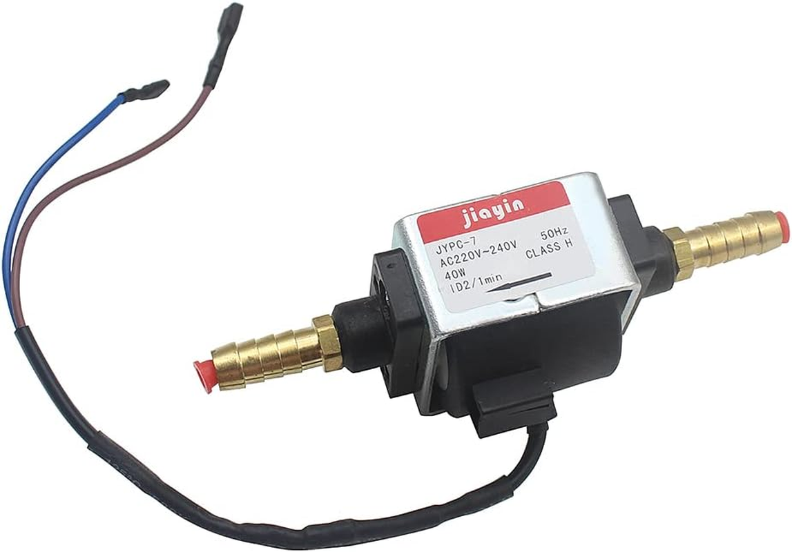 Jiayinjypc-7 AC 220-240V 2.0Bar 1900Cc/Min 40W Magnetic Pumping Electromagnetic Water Solenoid Pump image number 6