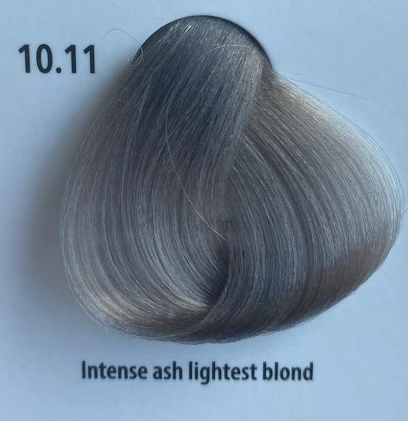 Cree Hair Color W/Keratin and Ceramides - 3.38 Fl Oz - 1 Pack Professional Coloring Cream (10.11-Intense Ash Lightest Blond) image number 1