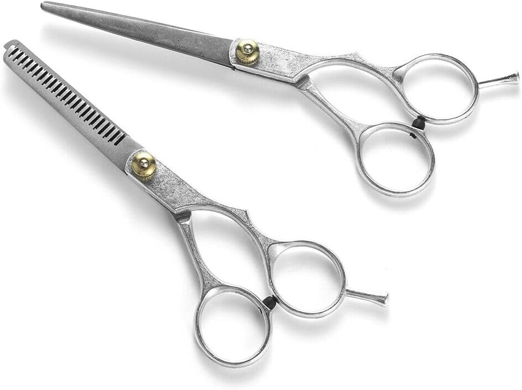 LEDON 2 X 6" Professional Hair Cutting Thinning Scissors Salon Shears Hairdressing Set image number 4