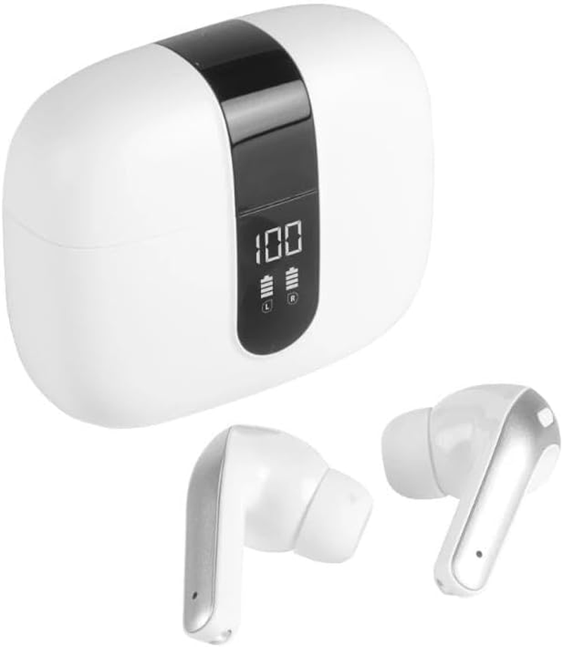 Glowster TWS Wireless Bluetooth Headphones, Stereo Sound, Ergonomic Design, Built-In Microphone for Listening Music and Calling