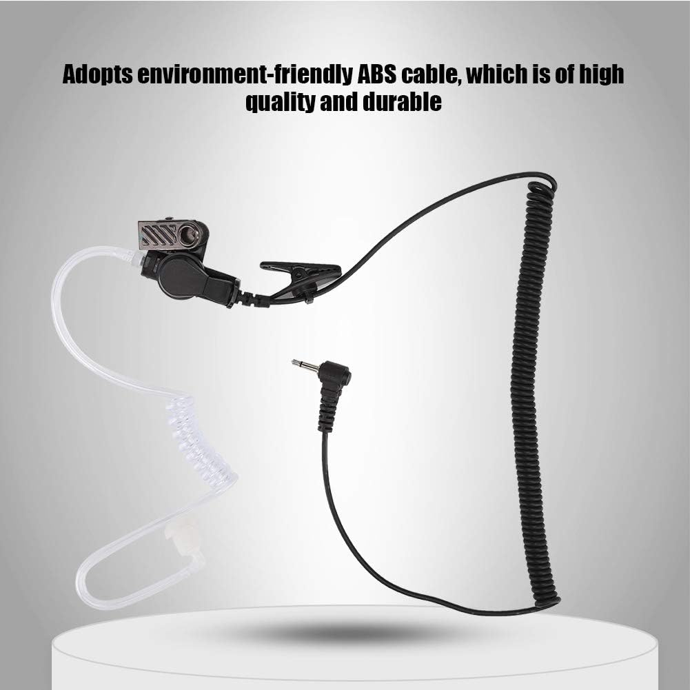 2.5Mm Earphones with Air Acoustic Sound Tube for Speaker Microphone, Earphones for Safety Monitoring, Environmentally Friendly Material image number 3