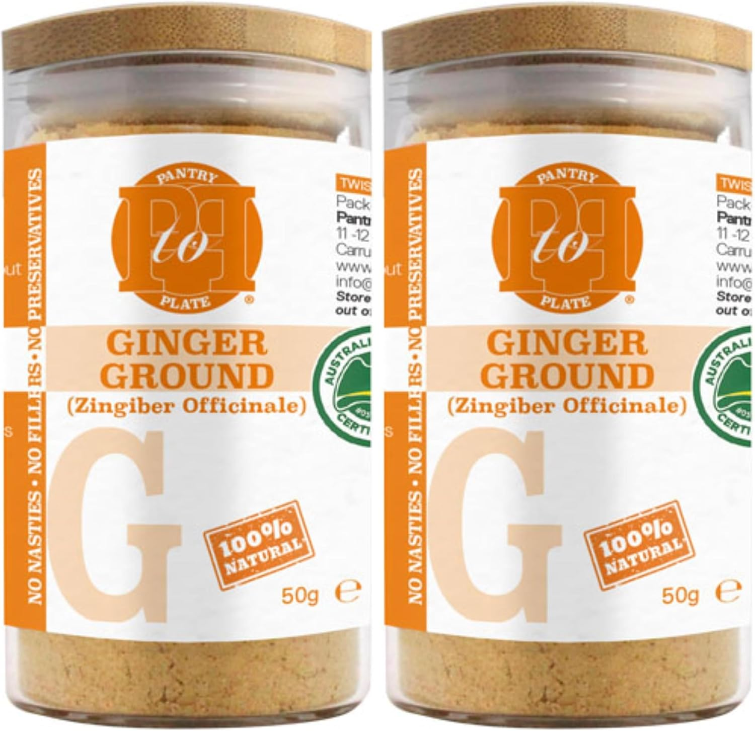 Pantry to Plate Ground Ginger 50 G image number 2