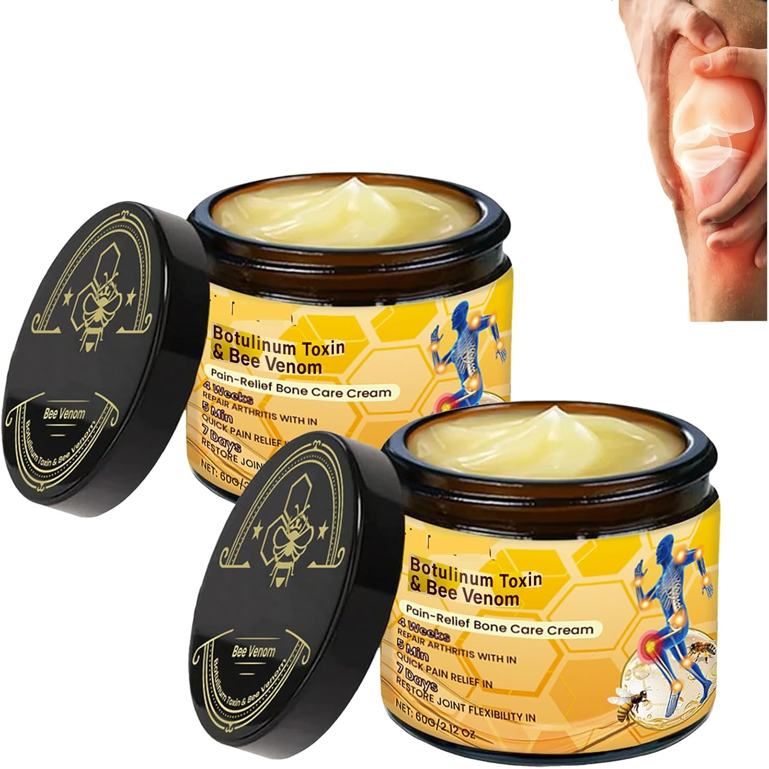 Botulinum Toxin & Bee Venom Cream Australia (120G（Pack of 2)) image number 1