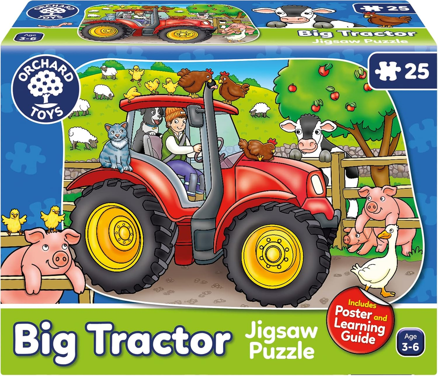 Orchard Jigsaw - Big Tractor 25Pc