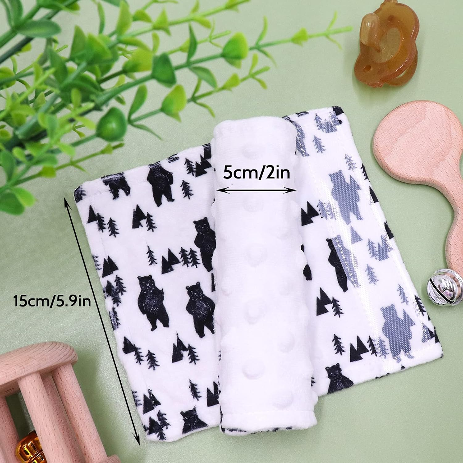 Baby Car Seat Belt Covers, Adventure Mountain Car Seat Straps Shoulder Pads for Girls Boys, Minky Seat Belt Protectors for Car Seats/Pushchair/Stroller, for Kids Newborn Infants Toddlers