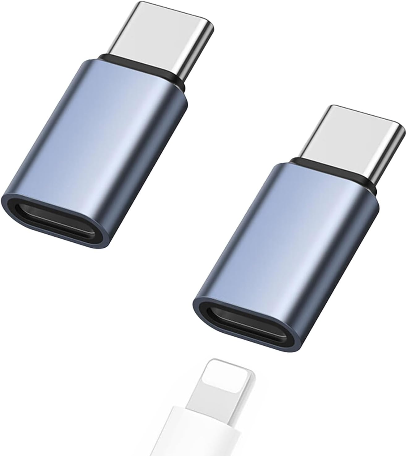 Lightning to USB C Adapter, for Iphone PD 60W Fast Charging Converter, Compatible with Iphone 15/16 Series and Other Type C Devices (2 Pack) image number 6