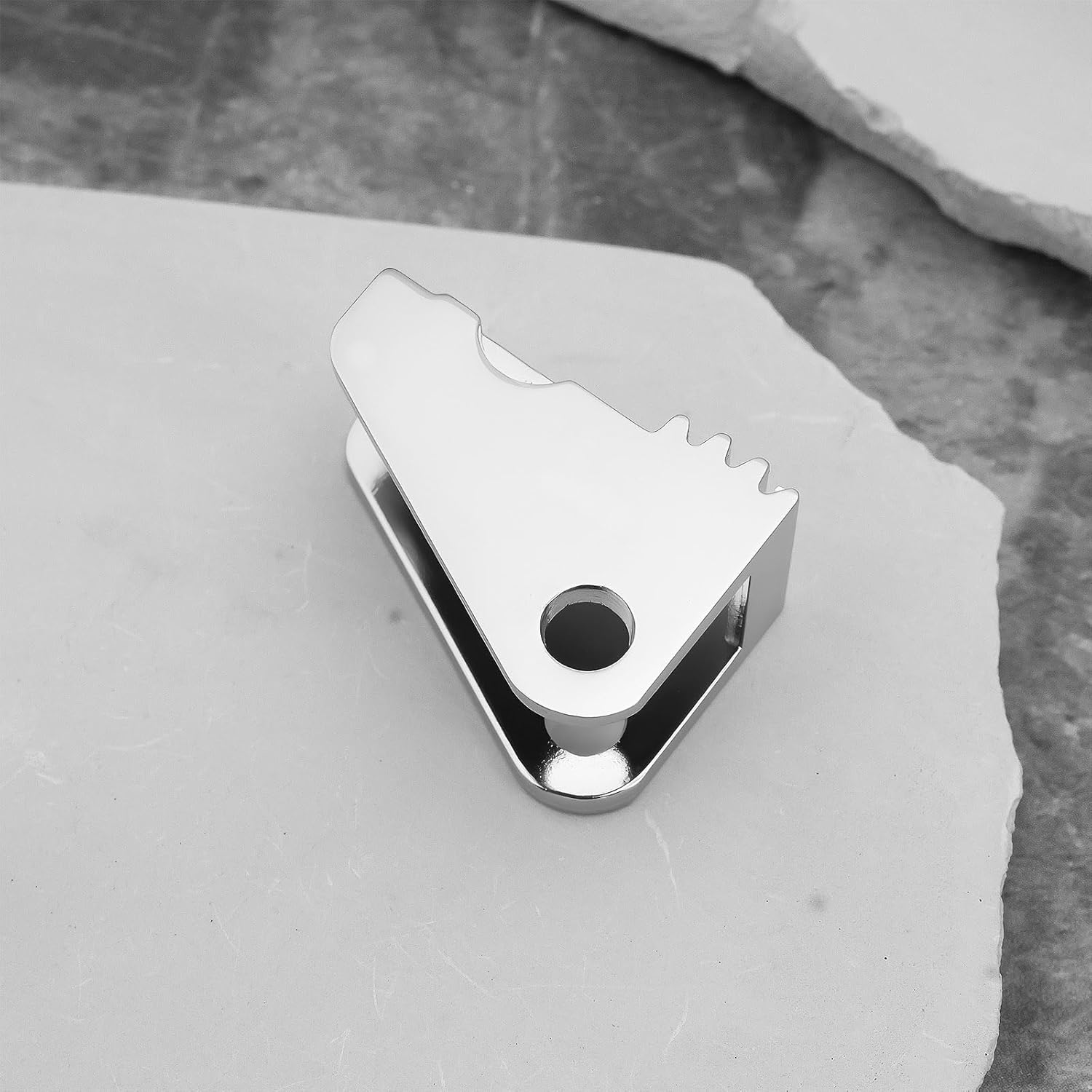 Briny River Door Handle Paddle Gear 1042845-00-B with Spacer Compatible with Tesla Model S 2012-2019 image number 1