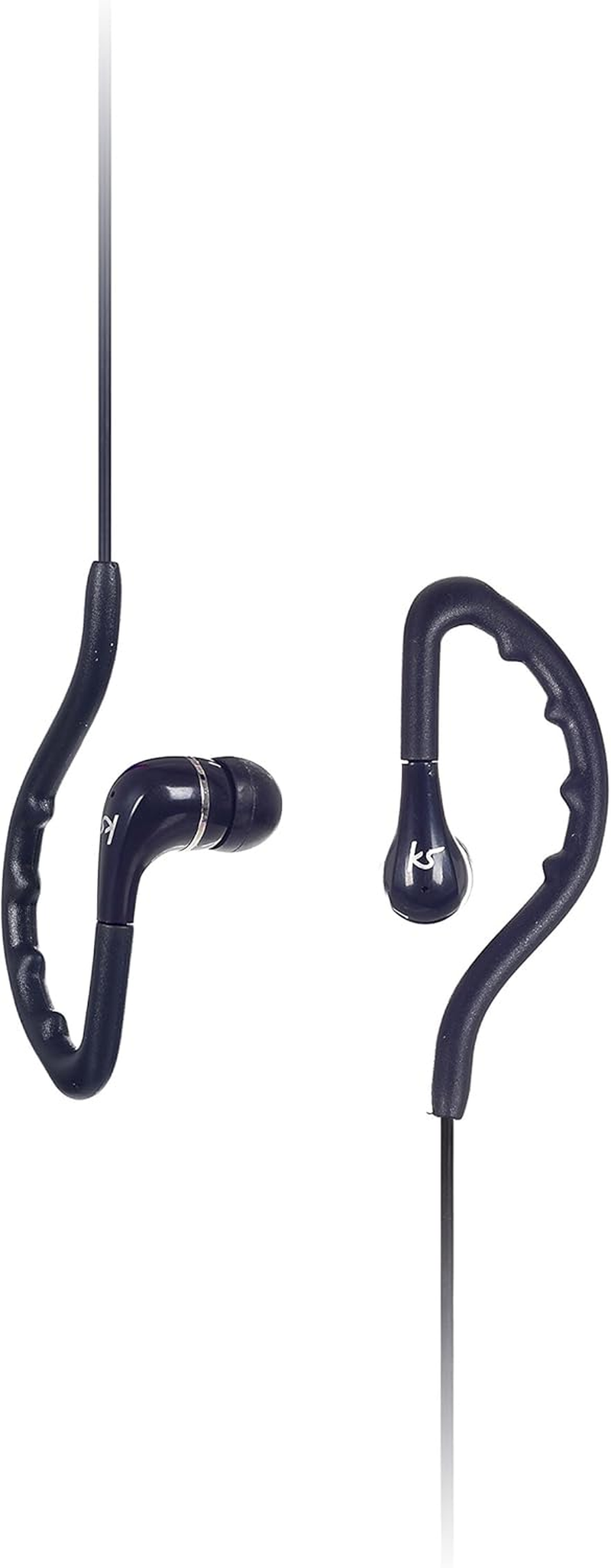 Kitsound Enduro Water Resistant Sports Earhook Earphones - Black image number 1