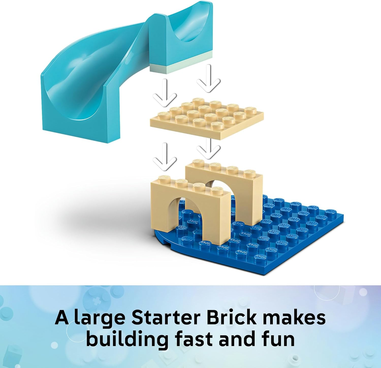 LEGO&reg; Gabby&rsquo;S Dollhouse Mermaid Gabby&rsquo;S Aquarium Adventure 11204 Sea Creature Toy with Ocean Life and Animals, Small Toy for Kids, Imaginative Building Playset for Girls and Boys Aged 4 and Over image number 5