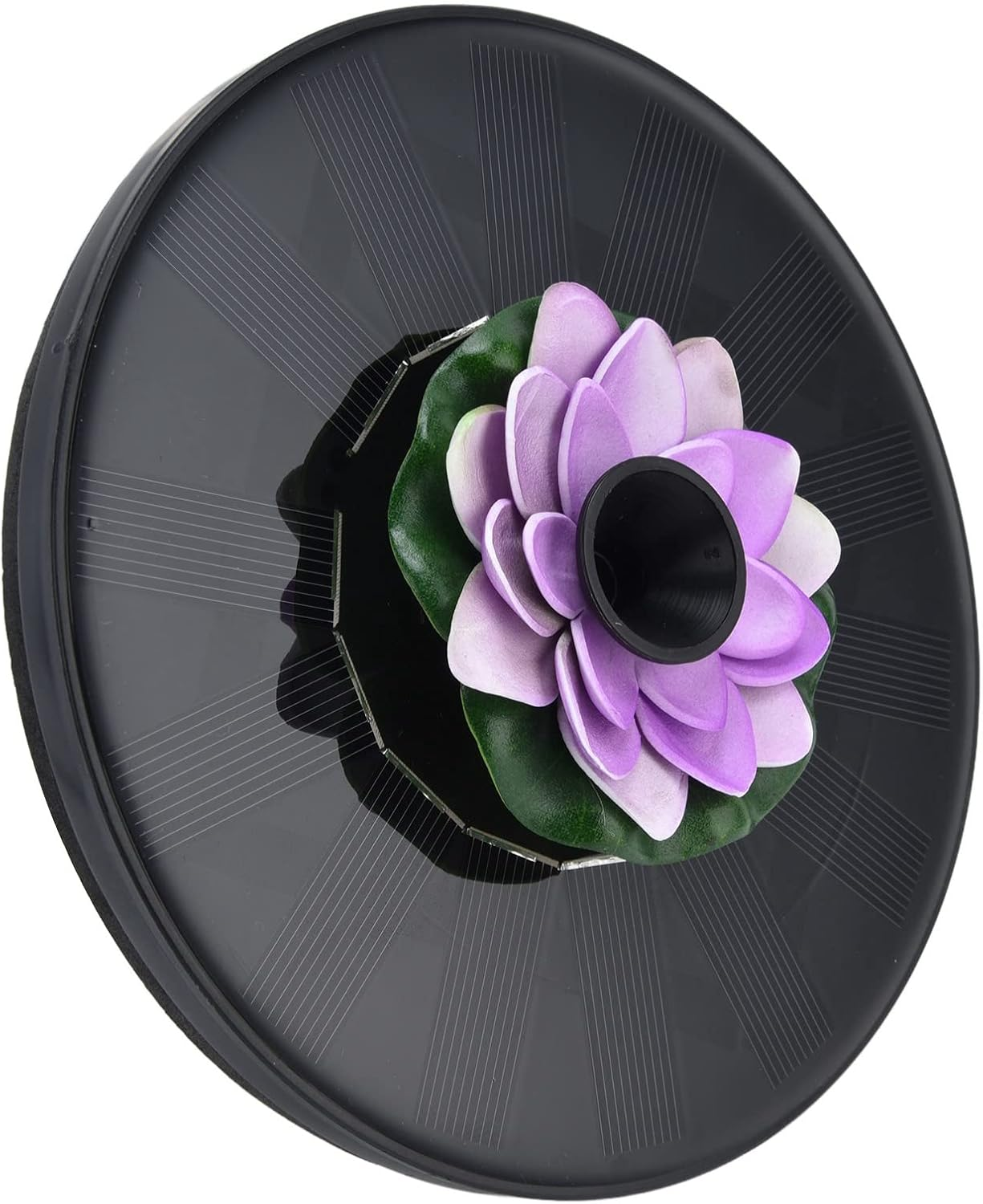 Floating Solar Fountain, Interesting Easy to Use Mini Solar Powered Water Fountain for Pond Pool Outdoor(#3)