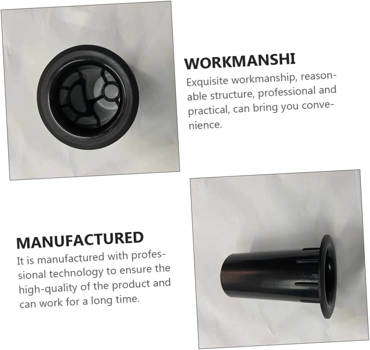 MERRYHAPY 20Pcs Plastic Woofer Box Port Tube Replacement for Speaker System Stain Resistant and Design image number 6