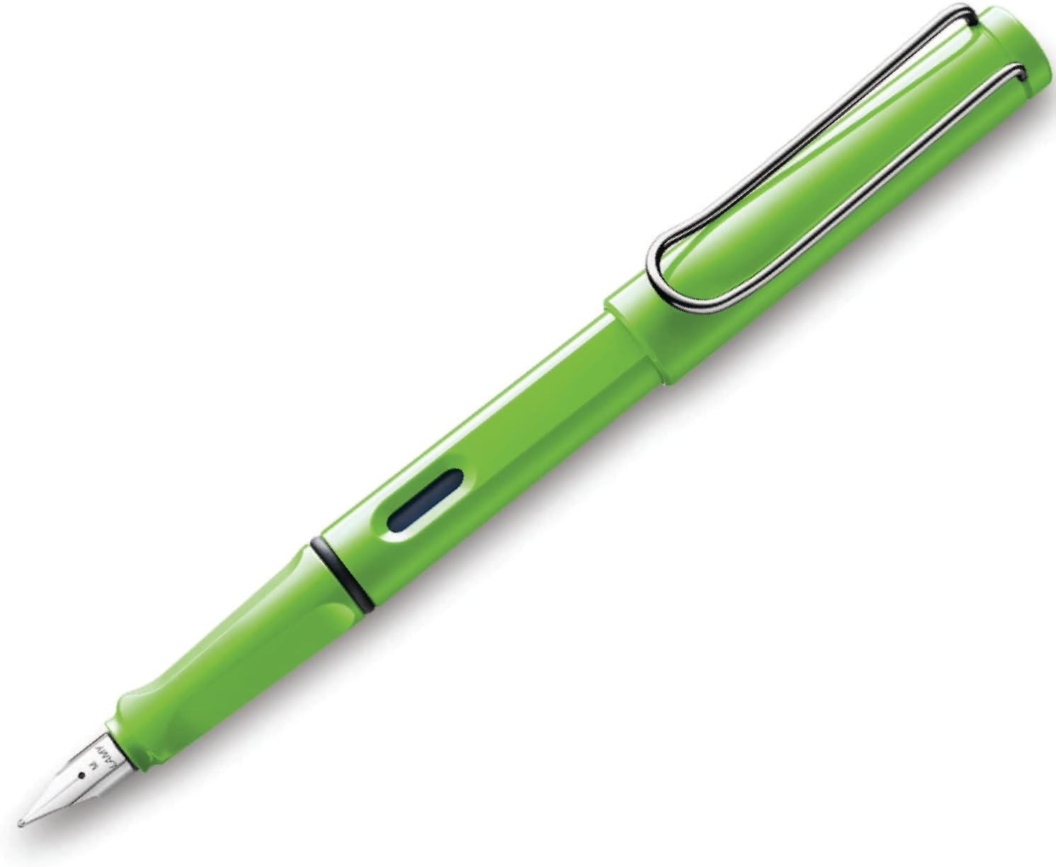 Lamy Elegant Fountain Pen Lamy 013 Green Safari M, (4014519661566) image number 4