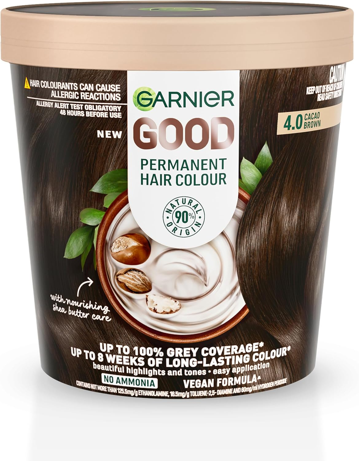 Garnier GOOD Permanent Hair Colour 2.0 Truffle Soft Black