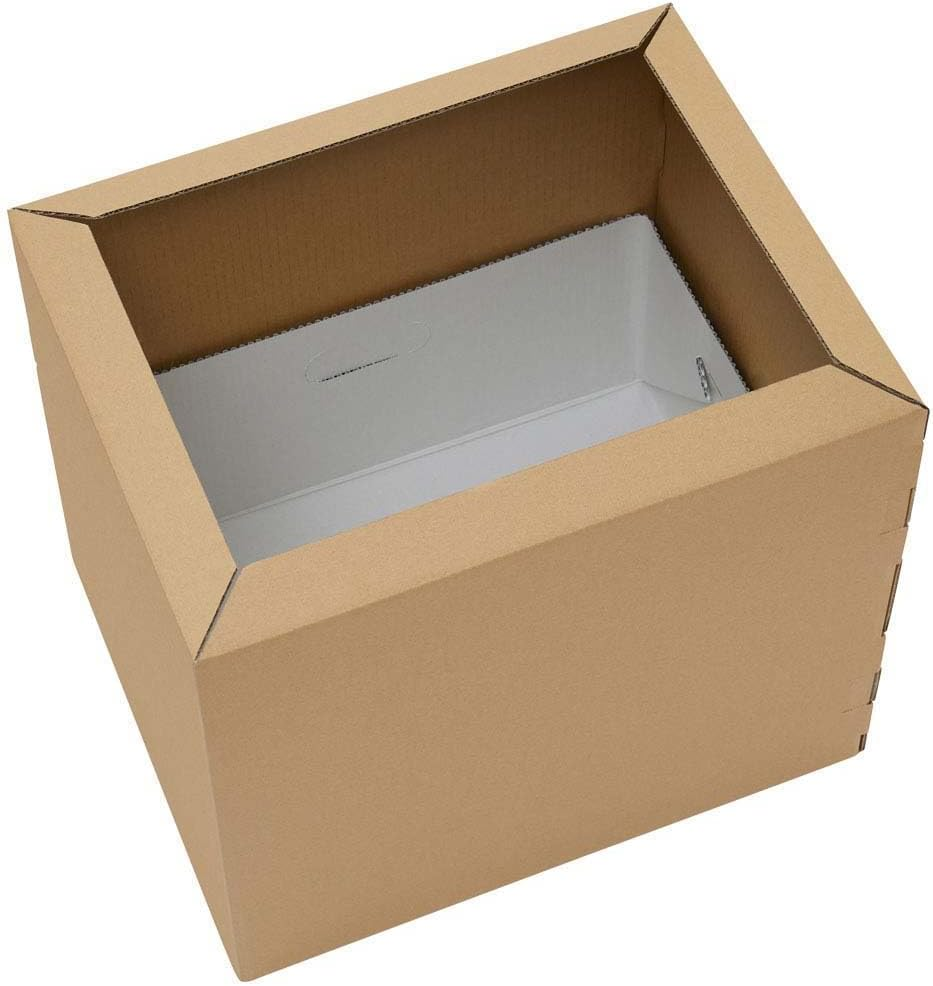 Iris Ohyama PUDNT-430 Cat Toilet, Cardboard Cat Toilet from Above image number 4