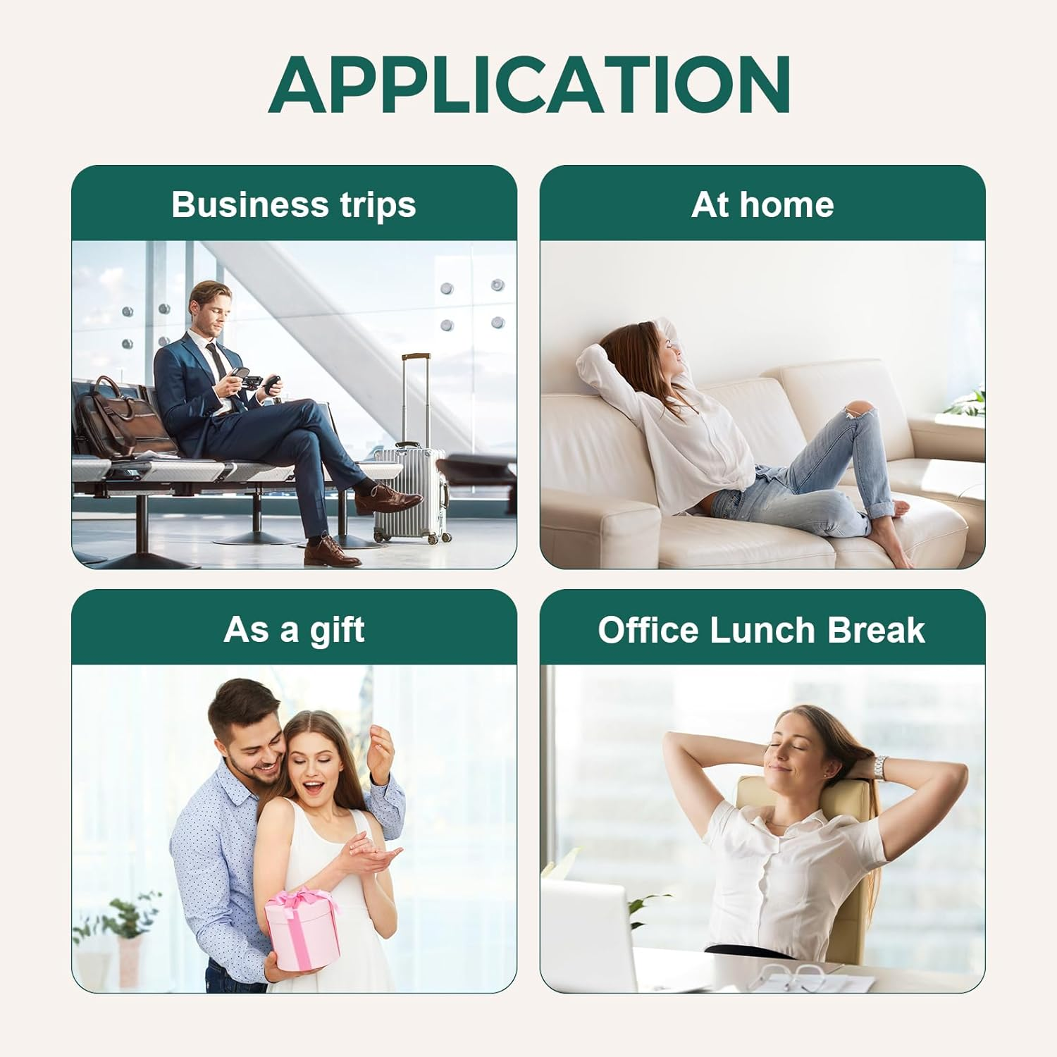 12 Level Electric Cupping Smart Scraping Massager Heating Guasha Massage (12-Speed Green) - 12-Speed Green image number 5