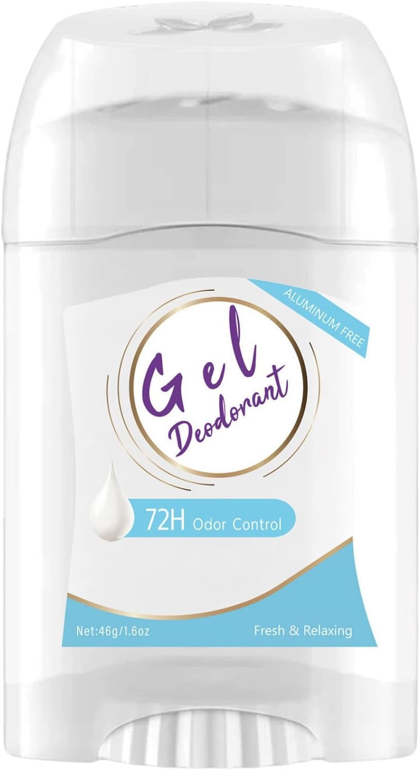 Yruioon Long Lasting Fresh Fragrance Deodorant Gel, Free from Aluminum & Alcohol Baby Powder One Size