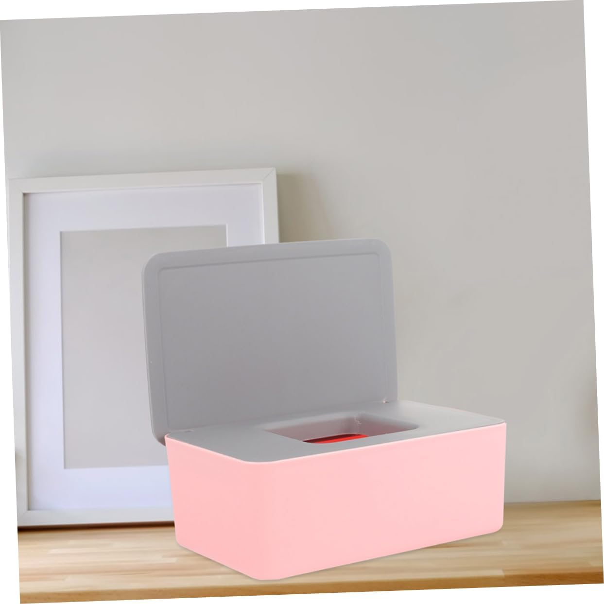 2Pcs Portable Wipe Dispenser Sealed Protection Stylish Wet Tissue Holder for Home and Travel Ample Storage for Wet Wipes Dust and Moisture-Sealed Design image number 3