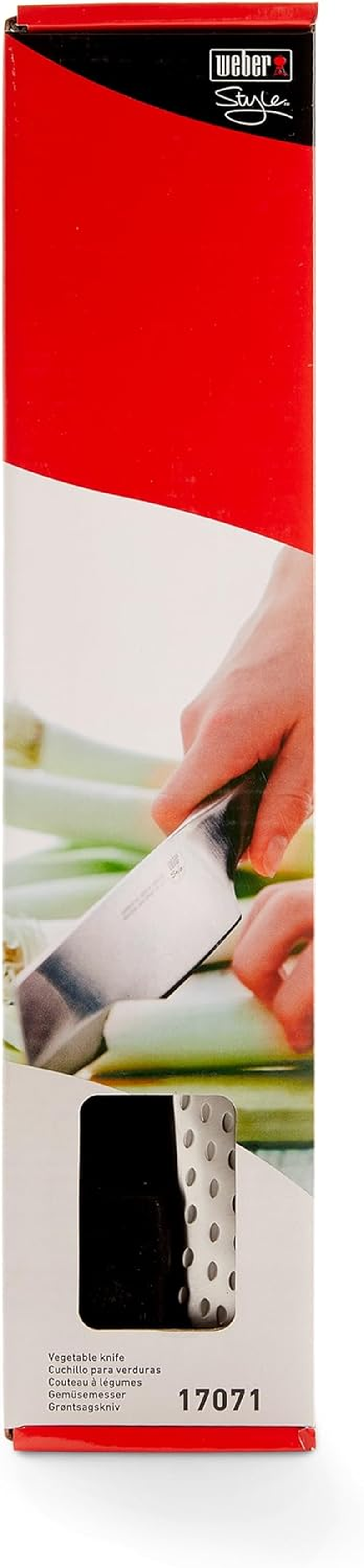 Weber Deluxe Vegetable Knife, Big, Stainless Steel, Black image number 6