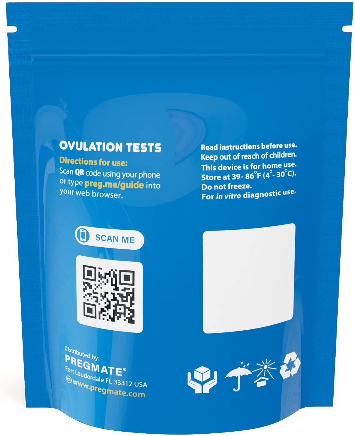 PREGMATE 40 Ovulation LH Test Strips Pregnancy Predictor Kit (40 LH) image number 1