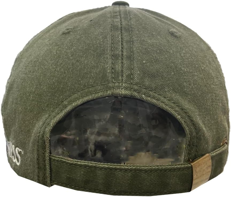 CARROLLS IRISH GIFTS Traditional Craft Ireland Guinness Harp Washed Baseball Cap for Men, Bottle Green, One Size image number 1