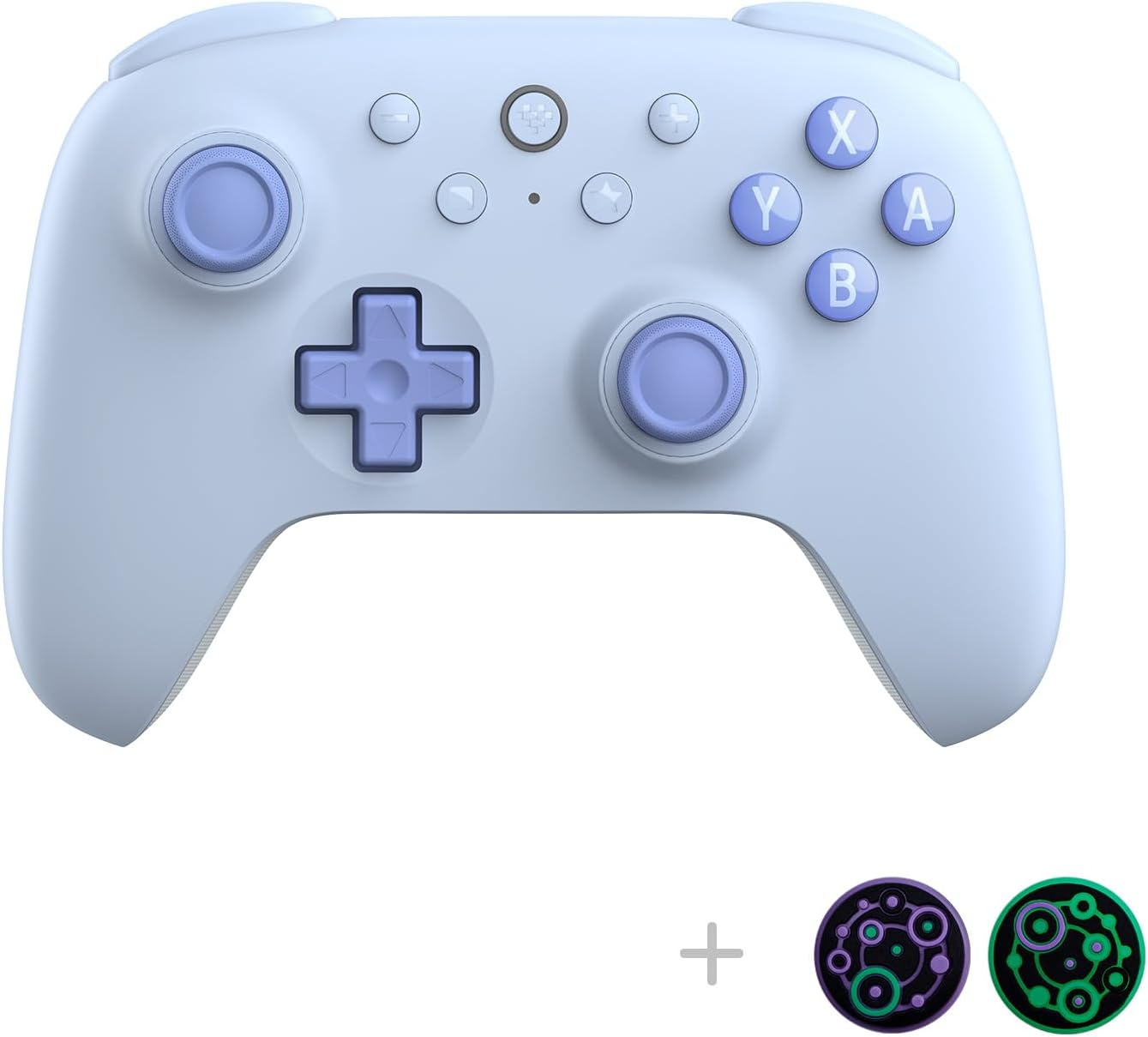 8Bitdo Ultimate 2C Hall Effect Joysticks Bluetooth Controller with Remappable L4/R4 Bumpers, 6-Axis Motion Control, Rumble Vibration and Turbo Function for Switch (Pink)