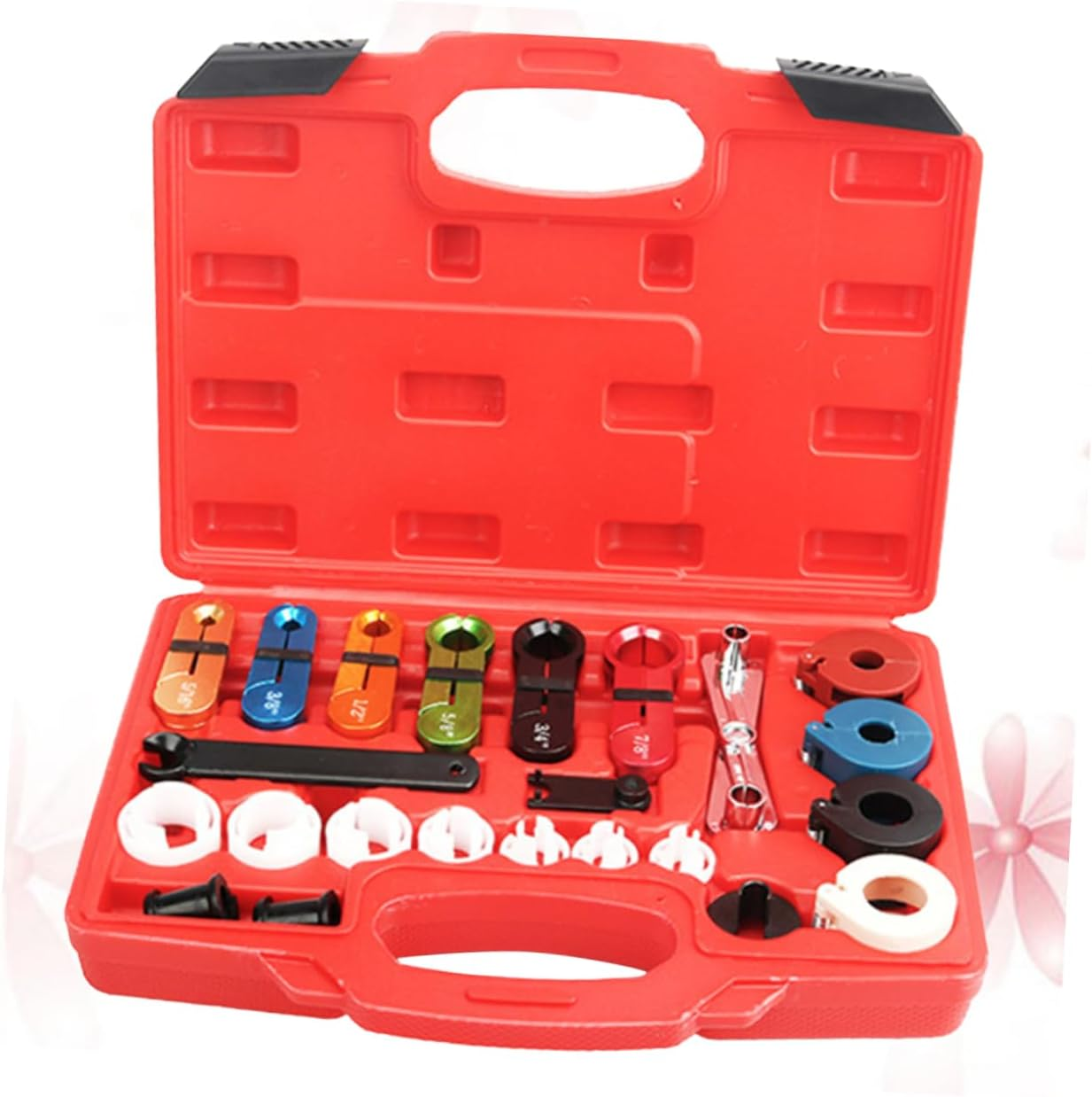 KICHOUSE 22Pcs Fuel Line Quick Disconnecter Tool Set Kit for Automotive Transmission Ac Radiator Heater Hoses image number 4