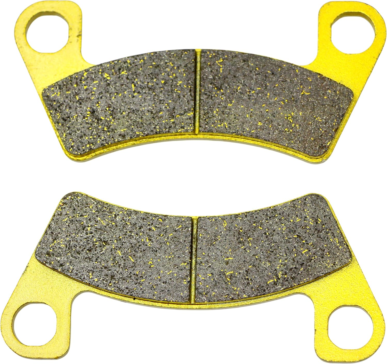 Master Chen Brake Pads for John Deere Gator XUV550 XUV560 XUV590 XUV835 XUV865 RSX860 S4 XUV560E XUV590E Xuv590I XUV590M Rsx860I RSX860E RSX860M Front Rear Brakes FA740 FA742 MC0540-3