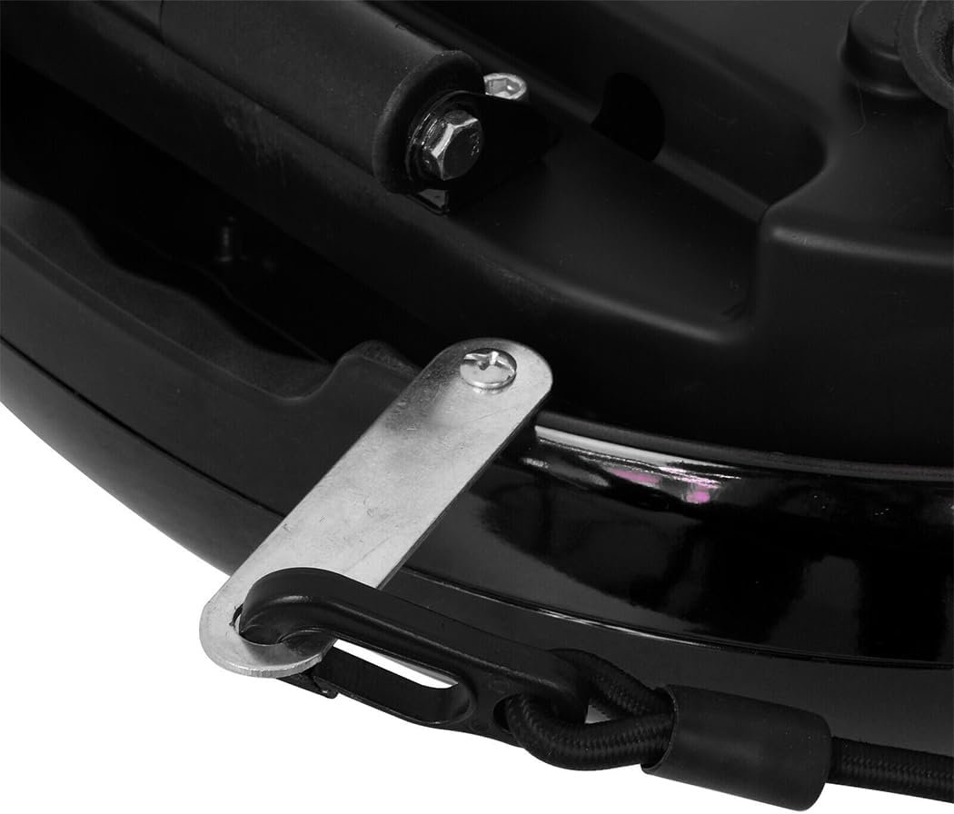 PORIYA Vibration Machine Exercise Platform,150Kg Capacity,99 Speed Levels,Remote Control Full Body Fitness Vibrating Plate,With Resistance Bands for Home Workout,Ideal for All Ages - Black image number 4