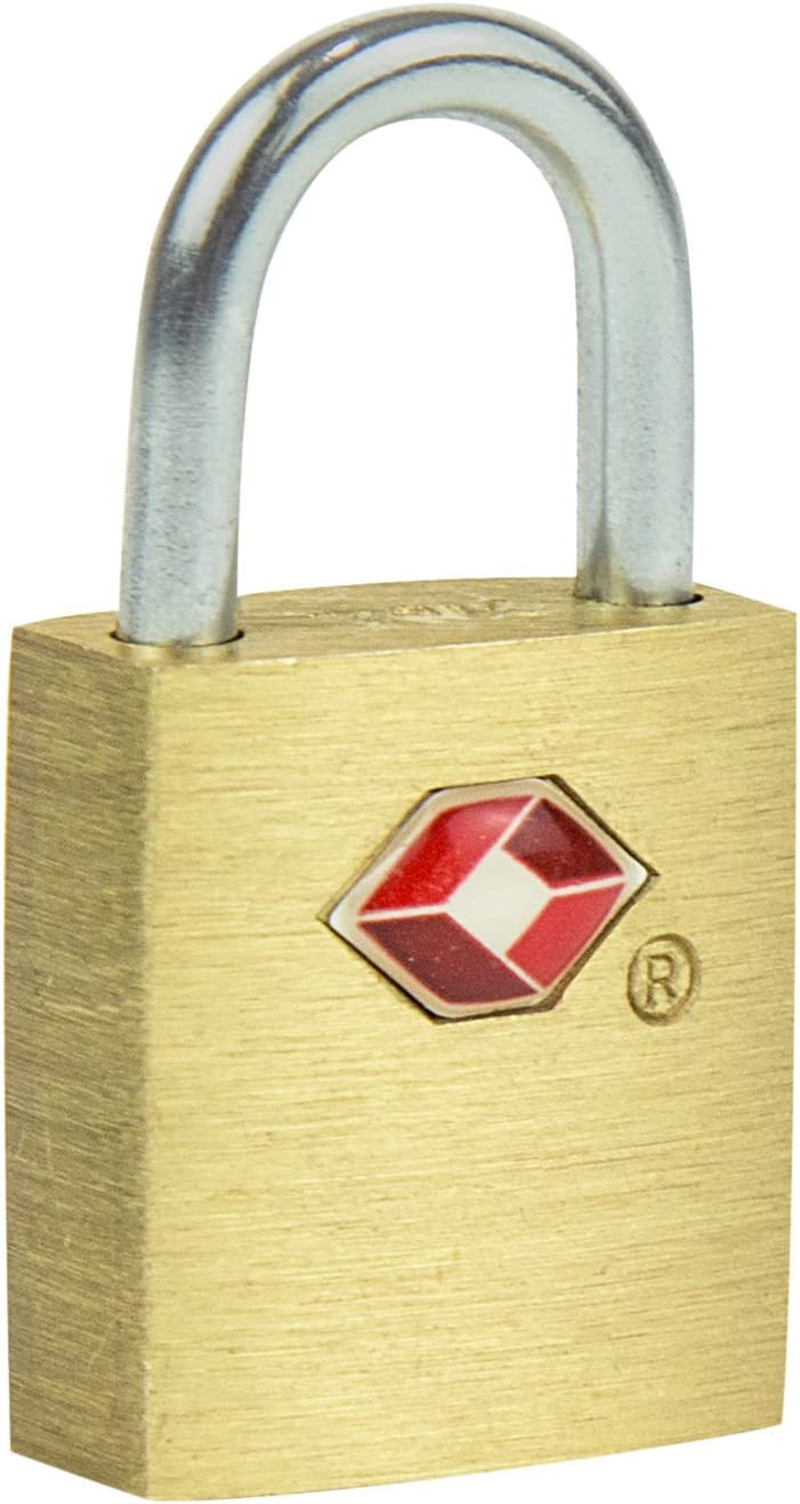 Travelon TSA Set of 2 Padlocks, Brass