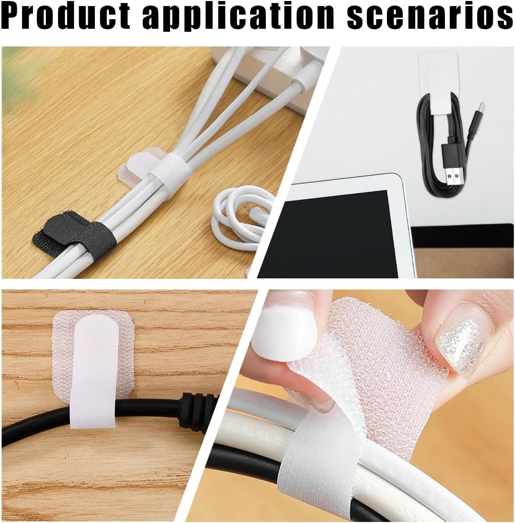 AYVRUOP Outdoor Adhesive Hooks, Pack of 20, No Drilling Required, Suitable for Balcony Cat Nets, Reinforced Cat Nets, White, Large image number 5