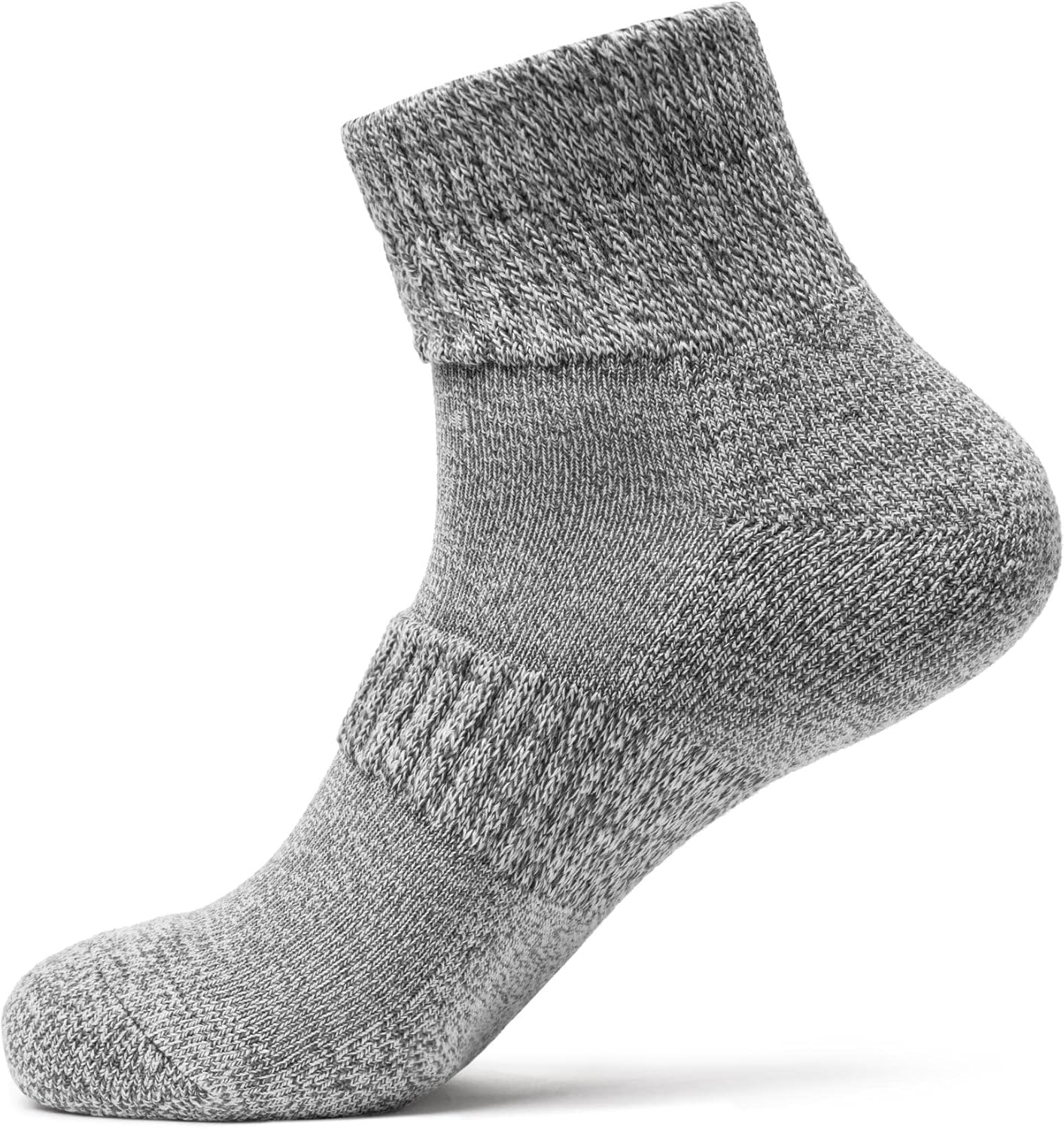 TSLA 3-Pack Diabetic Socks - Non-Binding, Breathable Cotton Blend, Cushioned Soles, Unisex