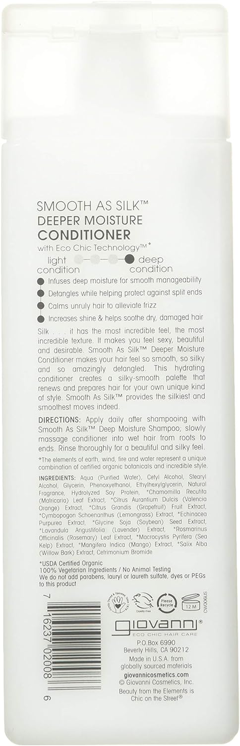 Giovanni Smooth as Silk Deeper Moisture Conditioner 250 Ml