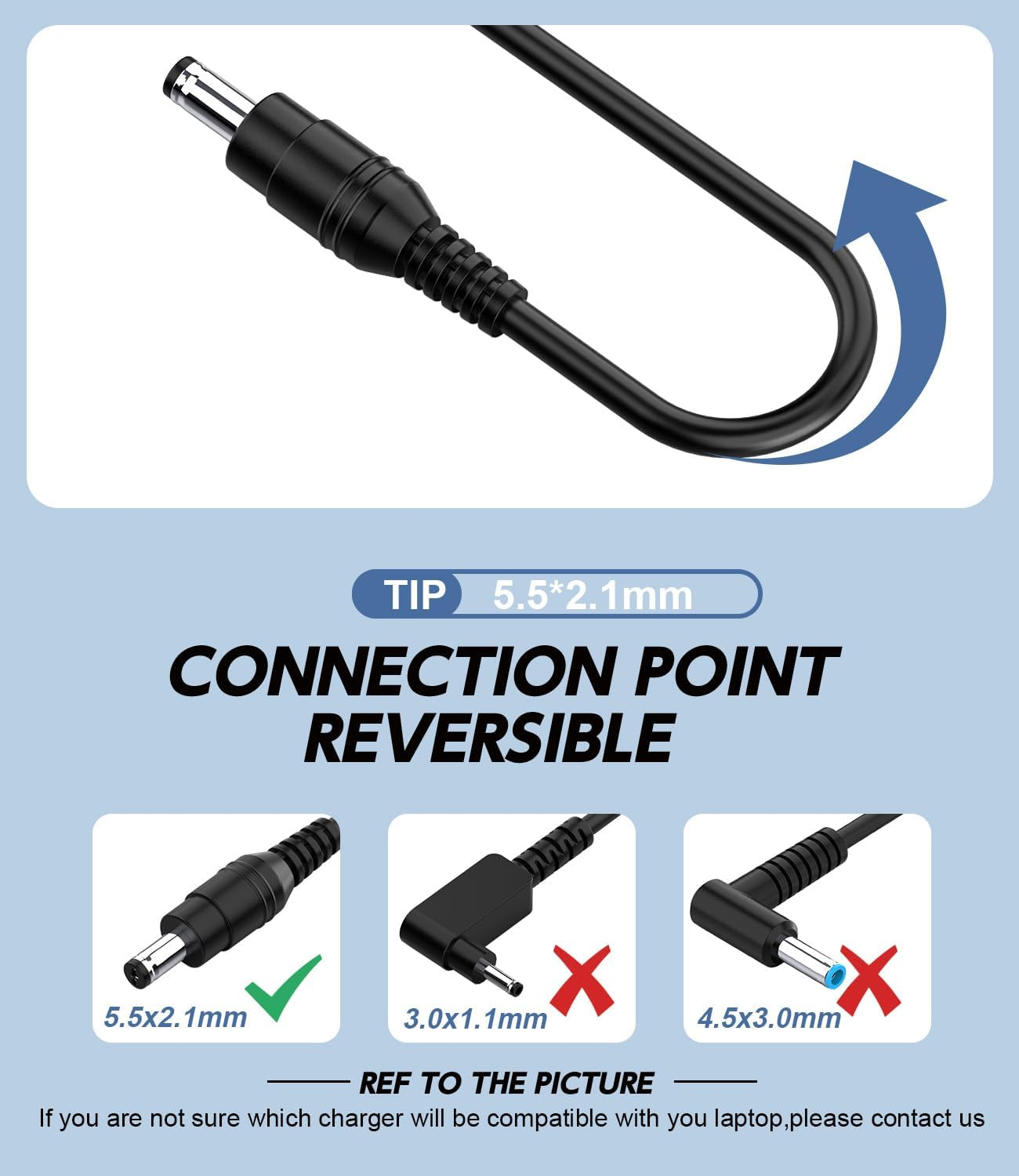 Power Supply 24V Charger for Logitech G29 G27 G25 G923 G920 G940 GT Driving Force Pro, Xbox 360 Racing Wheel, FUJITSU Fi-6130 Scanner, APD DA-42H24, AD10110LF, DC 24V 3A 2A 2.5A 2.7A 1.5A AC Adapter image number 5