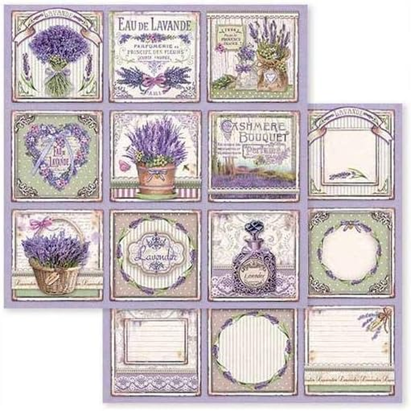 Stamperia Provence Paper Pad 20X20 image number 5