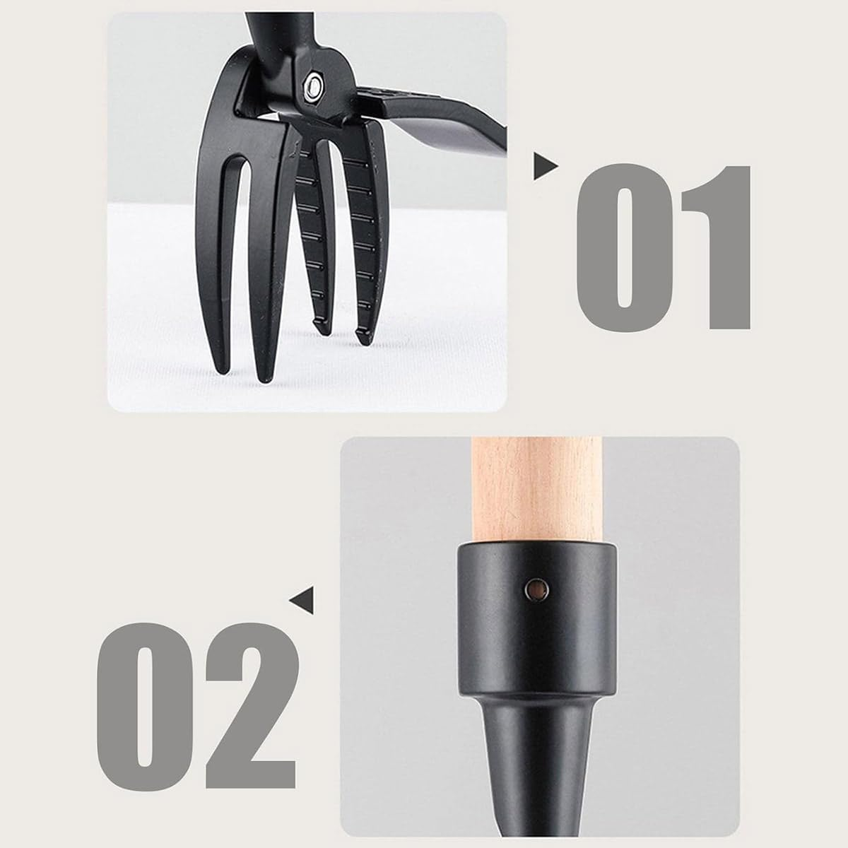 Versatile Gardening Weeding Tool Head - Root Remover & Bending-Free Weeding Shovel for Efficient Garden Maintenance image number 2