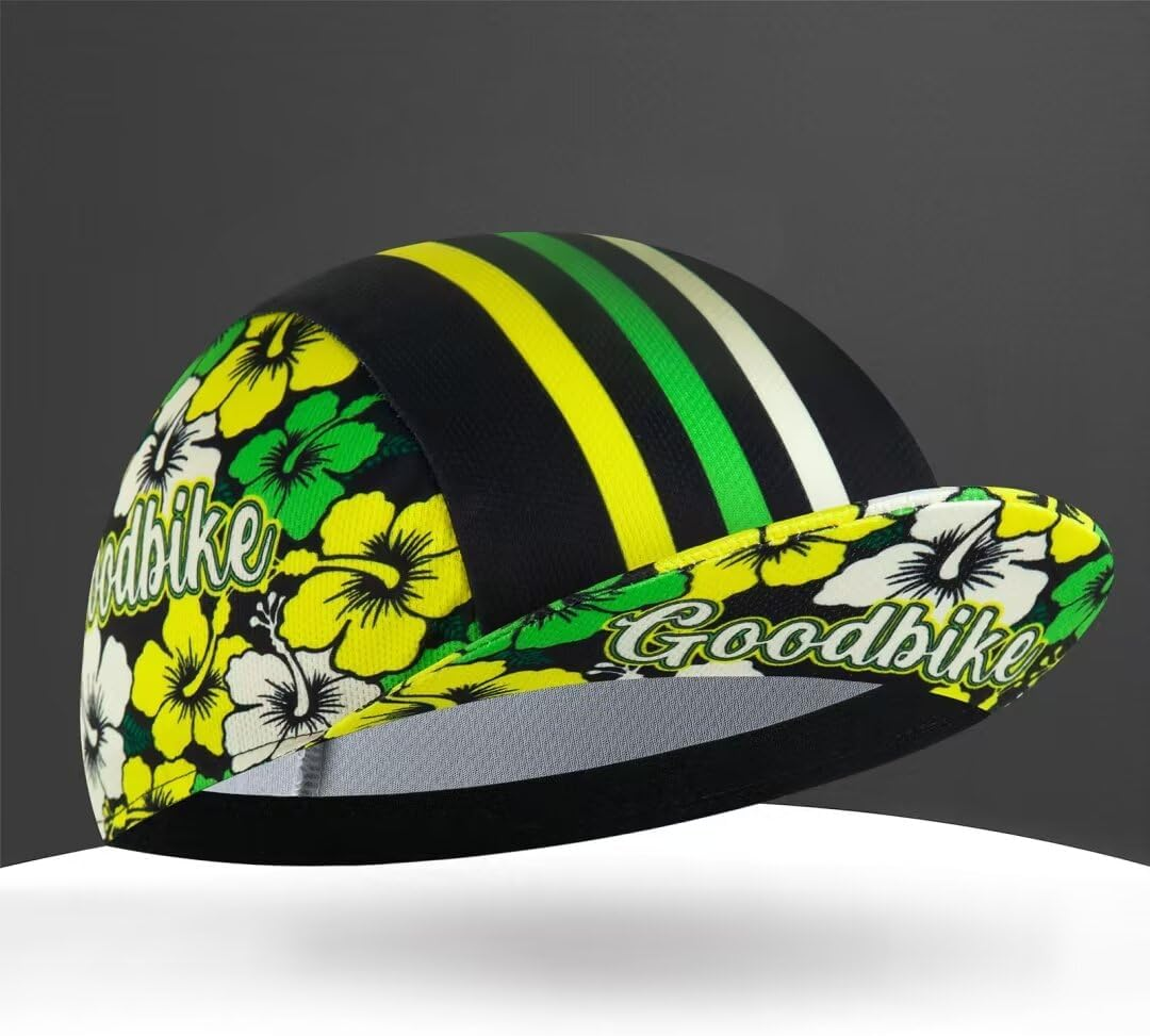 Corsehild Cycling Cap for Man and Woman-Cycling Hat under Helmet-Polyester Breathable Sweat Absorbent - Flo-1 image number 7