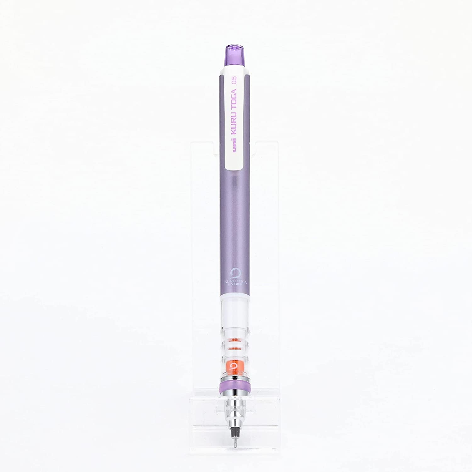 Uni Kurutoga Mechanical Pencil Standard, 0.5Mm, Violet (M54501P.12) image number 6