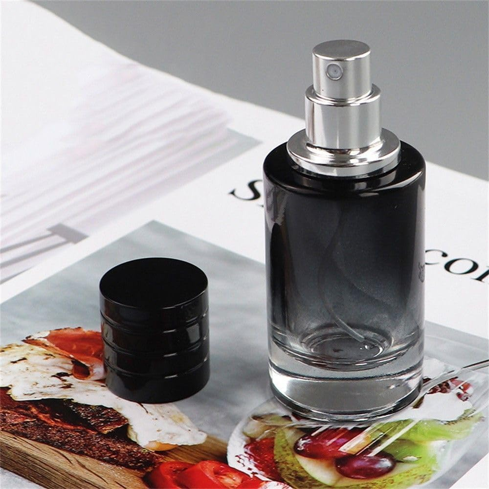 Jjlfresheners Black Perfume Atomizer Portable High-Grade Glass Spray 30Ml Refillable Small Bottle Travel Cosmetics Outdoor Dispensing Mini Spray Bottle,Refillable Containers, Spray Bottles (1) image number 3