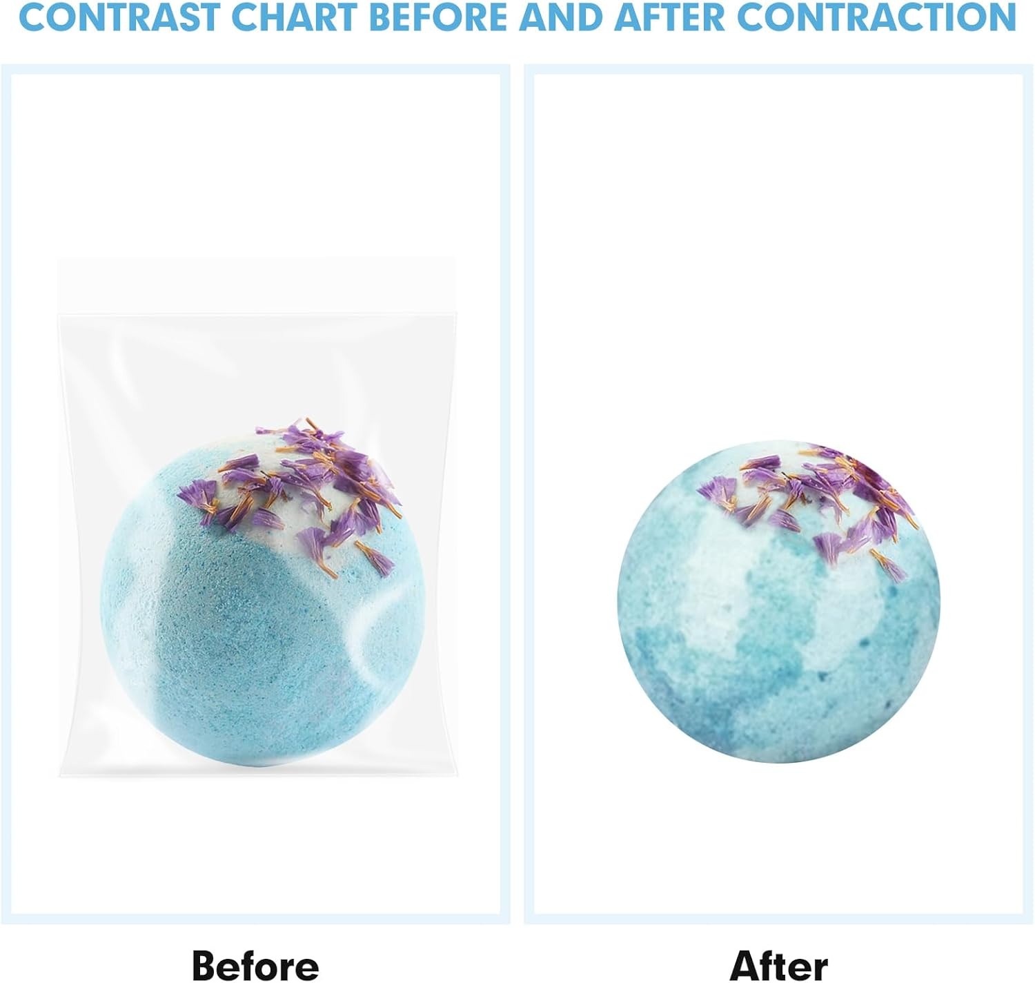 Shrink Wrap Bags, [200 Pcs] 4.5 * 7 Inches Clear PVC Heat Shrink Wrap Bags, Small Shrink Wrap Bags for Packagaing Soap Bath Bombs Candles and Homemade DIY Projects image number 4