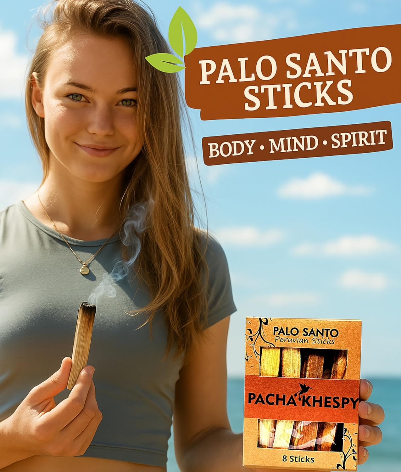 Palo Santo Sticks Authentic Smudging Peru - 8 Pack for Energy Cleansing, Aromatherapy, Meditation | 100% Natural, Ethically Sourced, Sustainable Holy Wood | Premium Quality, Purification image number 6