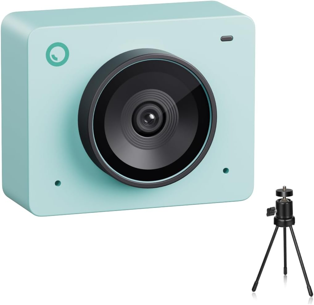 OBSBOT Meet 2 Al-Powered 4K Webcam&mdash; Ultra Hdr,1080P@60Fps,1/2" CMOS,4X Digital Zoom,Plug&Play,Built-In Dual Mic&mdash;Work with Skype, Zoom/Ms_Teams/Google Meet&mdash;For Online Call/Meeting/Educate-Green