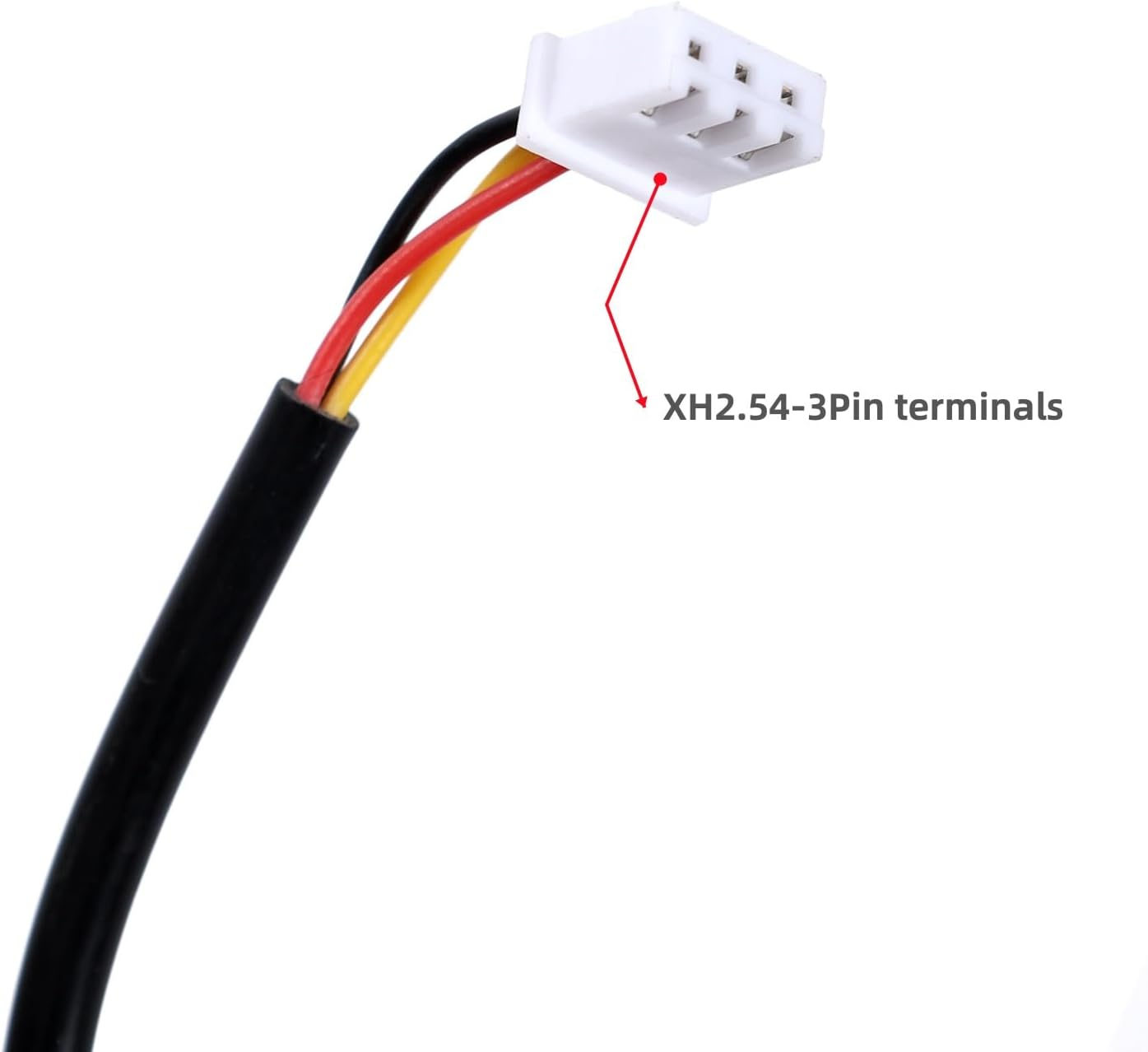 2PCS 5 Meters DS18B20 Temperature Sensors Equipped with Xh2.54-3Pin Terminals, Waterproof Digital Temperature Probe Sensors Compatible with Arduino, Raspberry, Pi image number 2