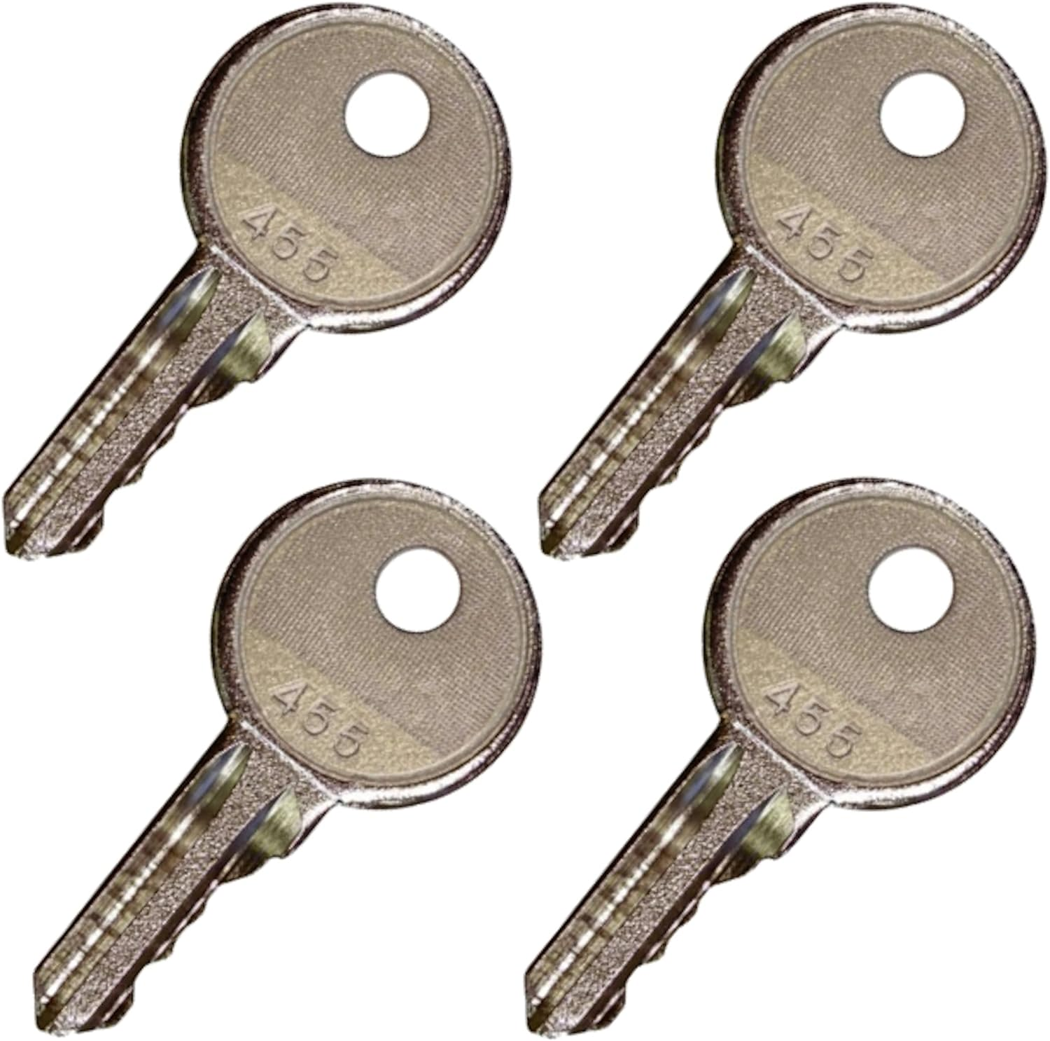 Fridayparts 4 Ignition Keys 455 Key 104466 for Skyjack Genie JLG Snorkel Parts image number 3