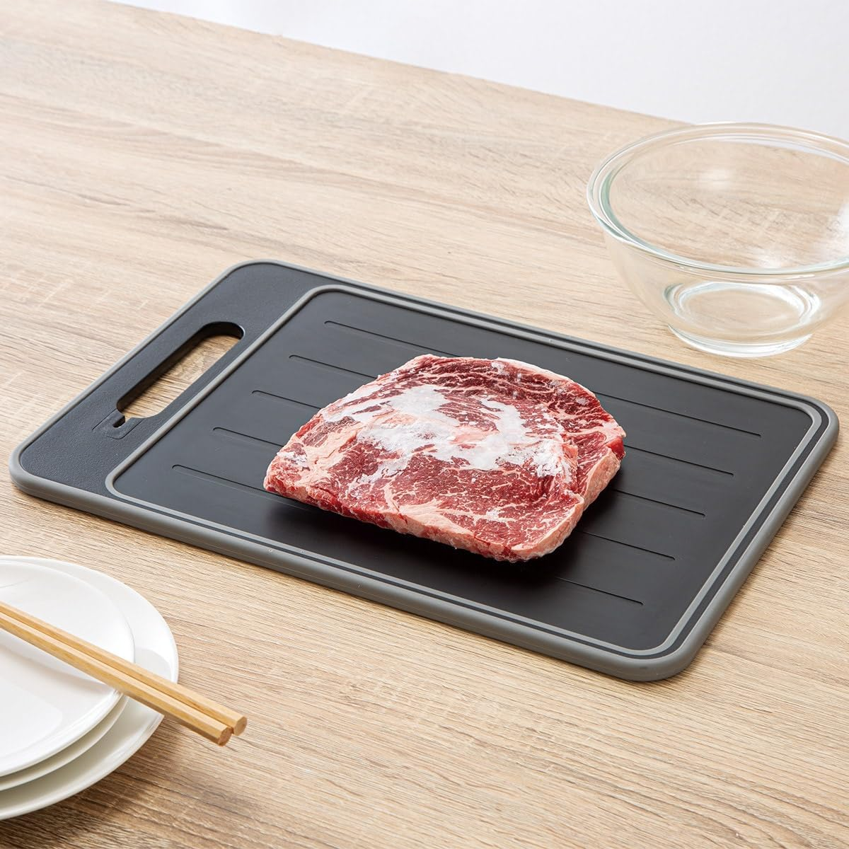 Nitori KY023 8973448 Cutting Board with Defrost Plate Sharpener image number 3