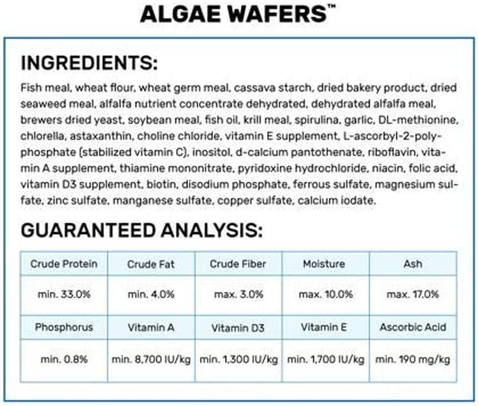 Hikari USA Inc AHK21316 Tropical Algae Wafer 2.89-Ounce